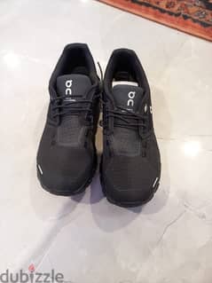 ON black shoes