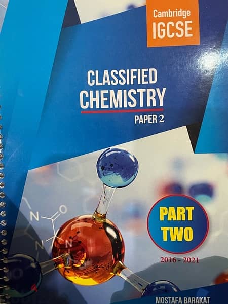 chemistry Cambridge Igcse books 6