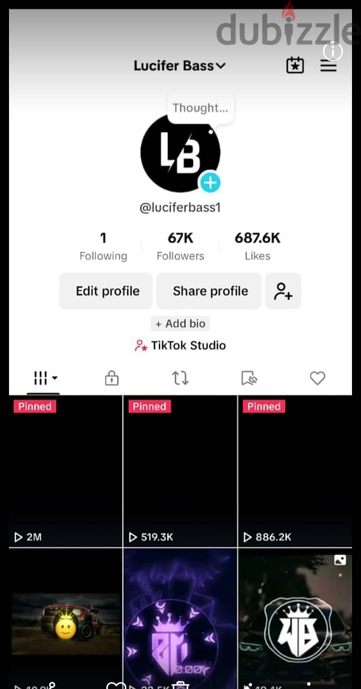 Tiktok Accounts for sale message me for order and Inquiriess whatsapp 2