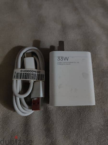 Xiaomi 33W Max Type C Super Charge Charger Original New With Cover 1