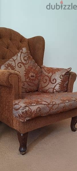 2 sofa chair  available for sale 2