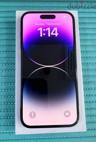 iPhone 14 Pro 5G 256 GB ( Physical Dual Sim) Purple Used! 4