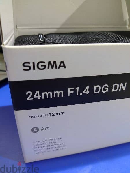 SIGMA AF 24MM F/1.4 DG DN (A) F/SE LENS 1