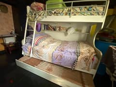 bunk bed and cupboard for sale 0