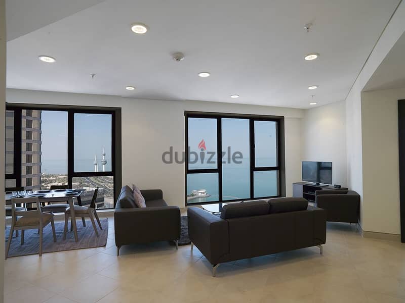 Modern 2 BR Furnished in Kuwait city 2