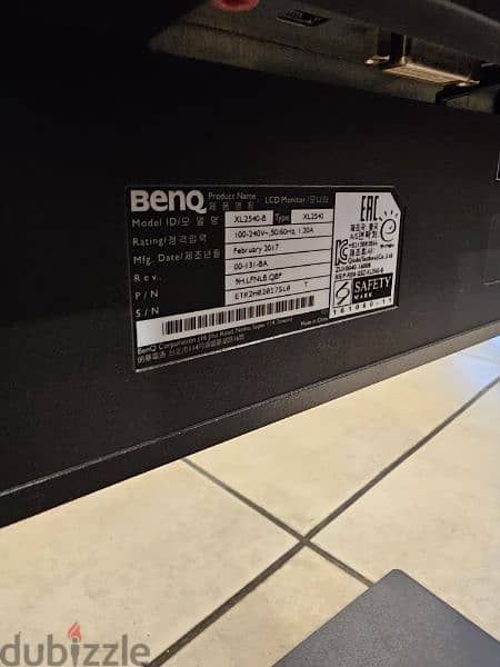 Benq 25" 240hz FHD Gaming monitor 1