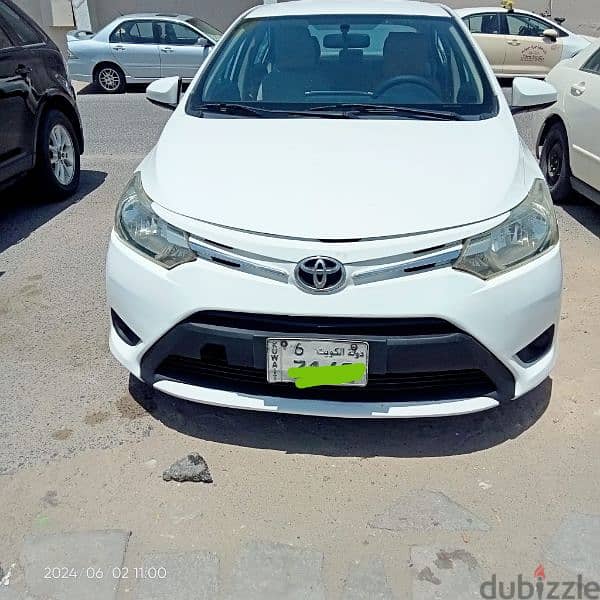 Toyota Yaris 2015 original coulor 1