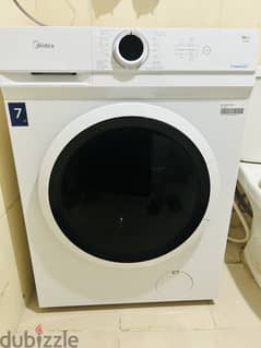 6 months used - MIDEA Washing Machine 7Kg