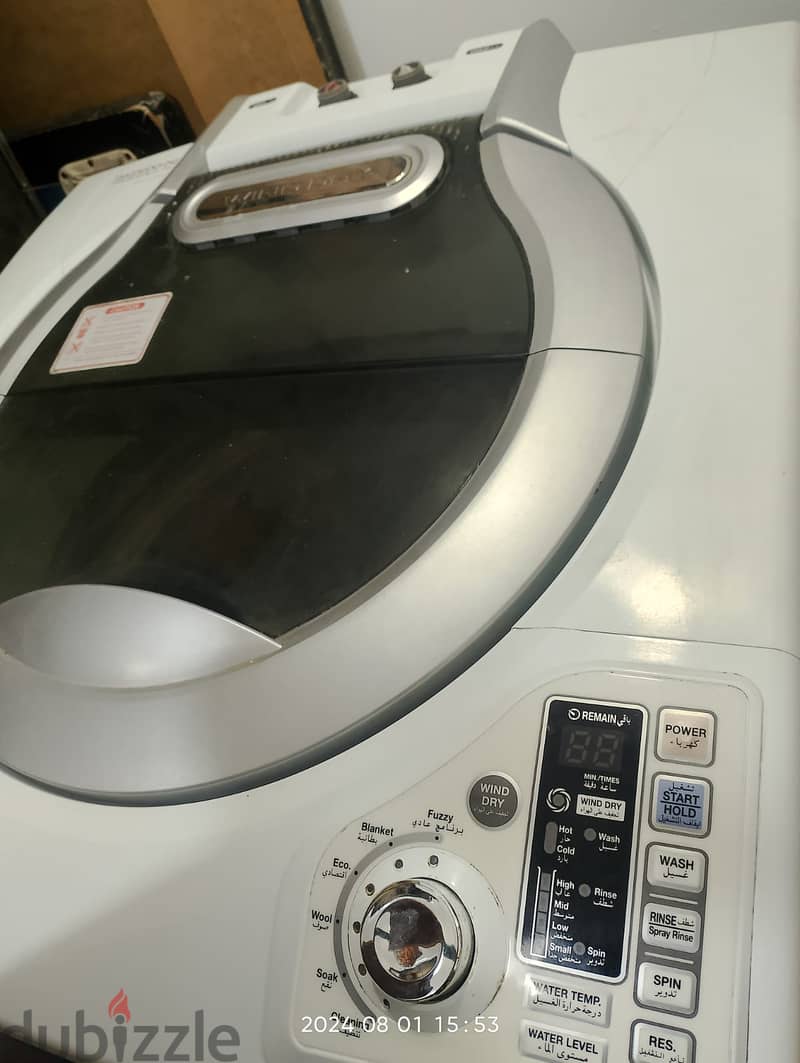 10 kg DAEWOO WASHING MACHINE FOR SALE ( With dry option) 0