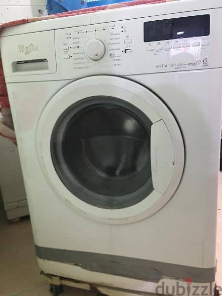 used 7 kg whirlpool automatic washing machine for sale 0