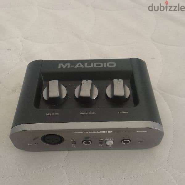 M audio interface. 3