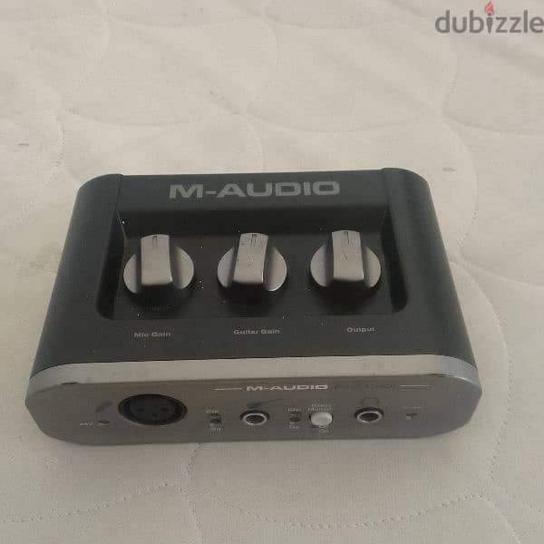 M audio interface. 4