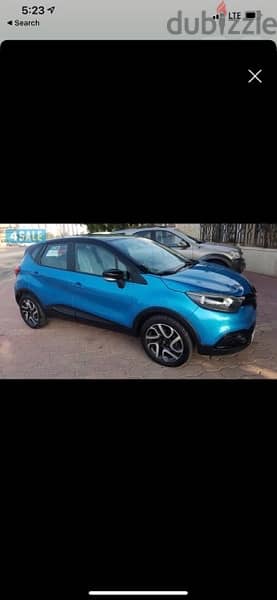 Renault CAPTUR 2016 34000 km only . Navigation , Rear Camera 4