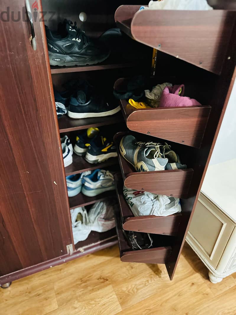 SHOES RACK+SIDE DRAWER TABLE 1