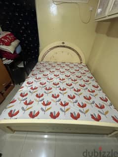 King size bed with mattress for sale