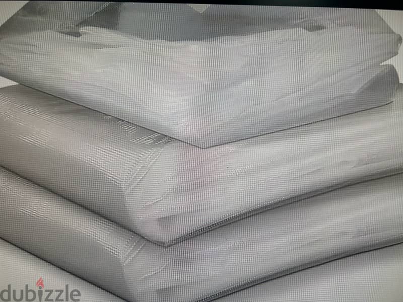 Tarpaulin 15FT X 12FT 150 GSM Transparent Heavy Duty,UV Resistant 2
