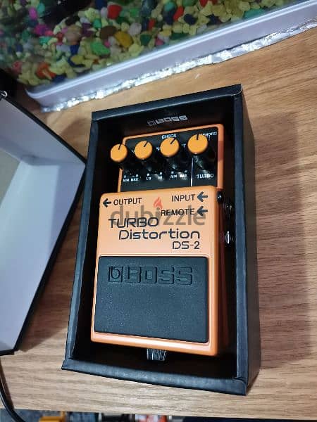 Guitar pedal effects - Boss Turbo Distortion 1