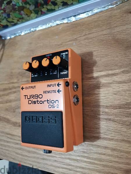 Guitar pedal effects - Boss Turbo Distortion 3