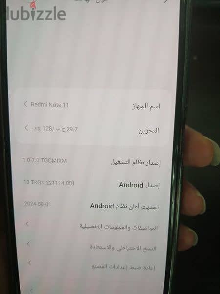 Redmi Note 11 in good condition 128/8 4g 2