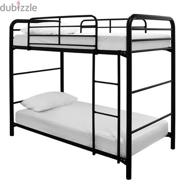 bunk bed with ply and medicate mattress 0