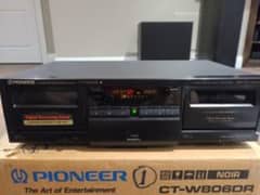 pioneer double cassette player