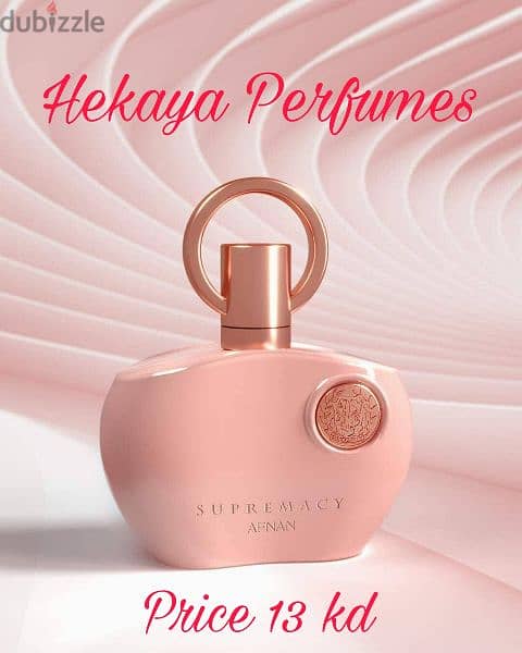 Supremacy Pink for women 100ml EDP by Afnan  only 13kd free delivery 0