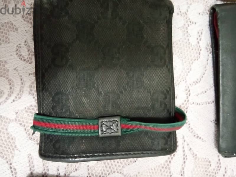 Gucci, LV, Prada men wallets all original 2