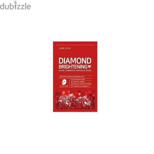 Some By Mi Red Diamond Brightening Glow Luminous Ampoule Mask 0