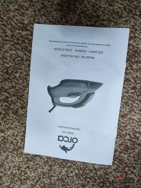 Steam Iron Orca for sale 2