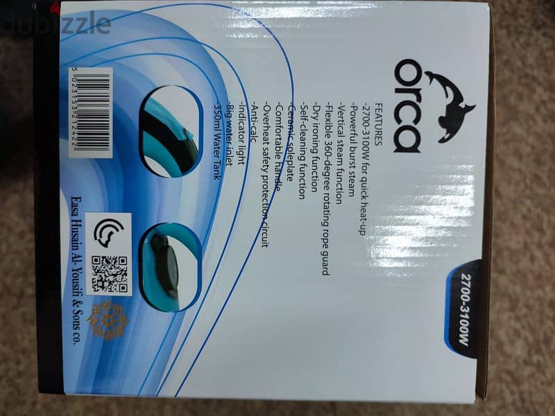 Steam Iron Orca for sale 3