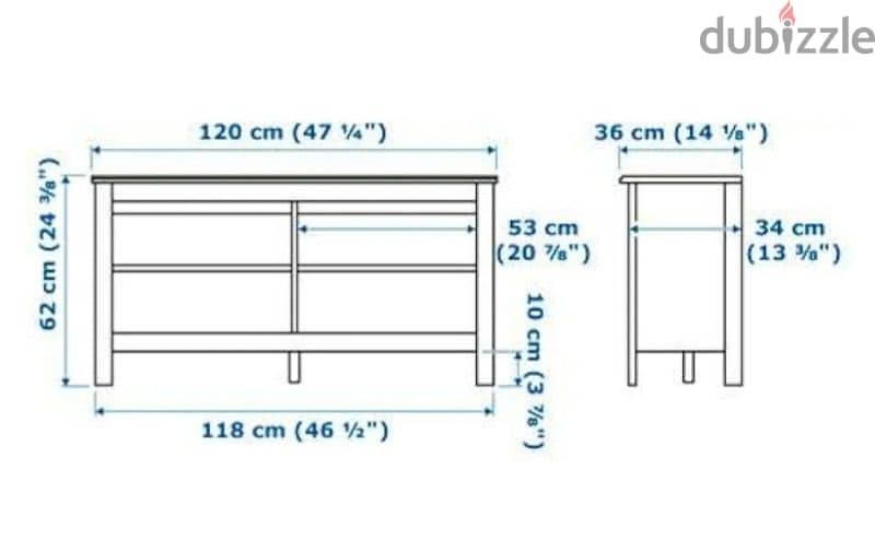 Ikea TV table 1