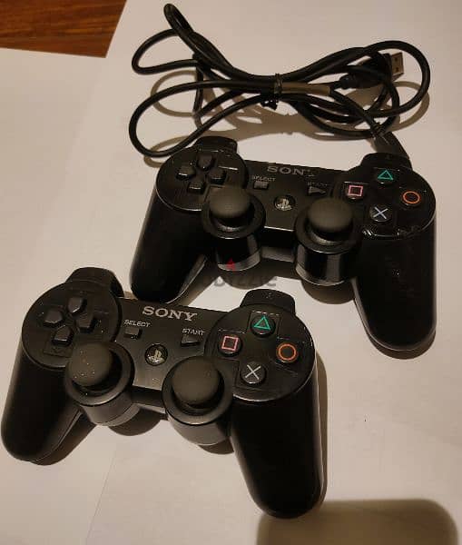 Sony PlayStation game controller +game CD 1