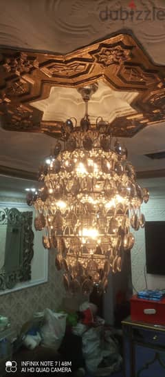 Elegant Modern Crystal Chandelier Ceiling Light 0