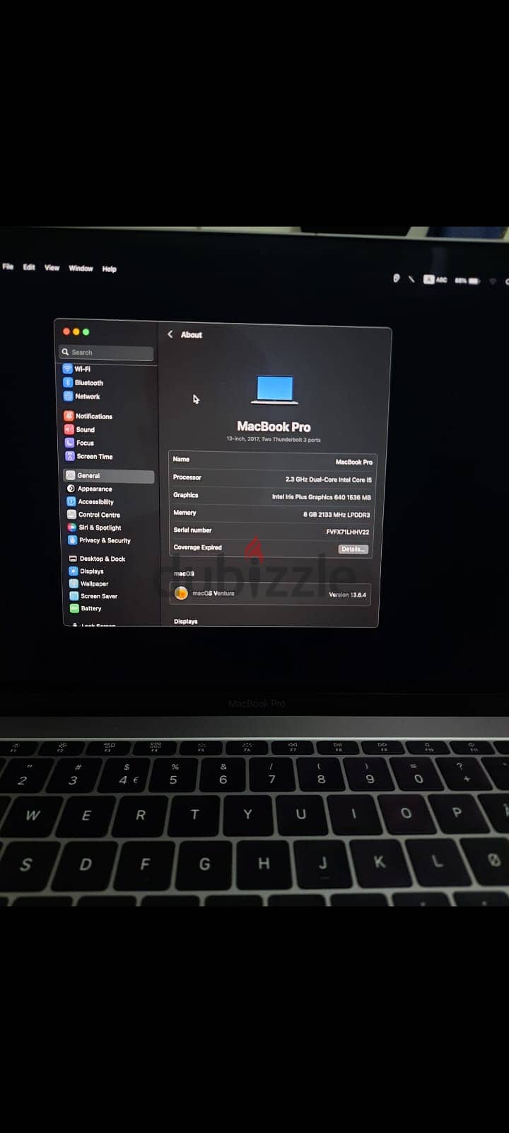 Macbook pro 201713 ماك بوك برو 1