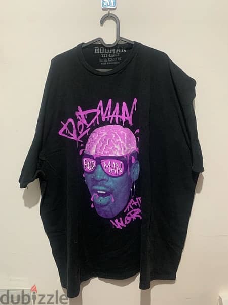 Rodman shirts xxxl size used fair condition for big boys only 1