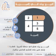 للبيع بيت هدام في منطقة #العمرية