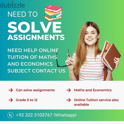 Get your Mathematics & Economics Problem-Solved