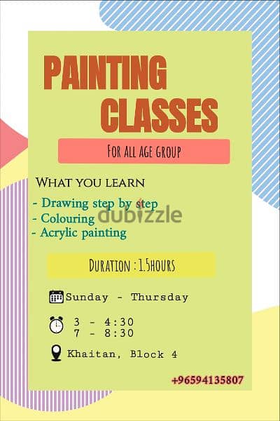 PAINTING CLASSES FOR BEGGINERS 0