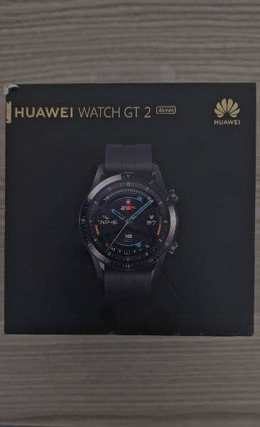 ساعة هواوي جي تي 2 huwaei watch gt 2مع الشاحن و العلبة 1