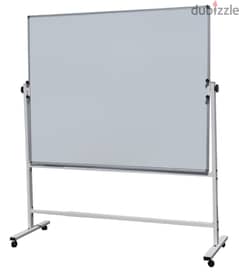 Adjustable and movable mobile White Board Stand 120 X 240 1539-1