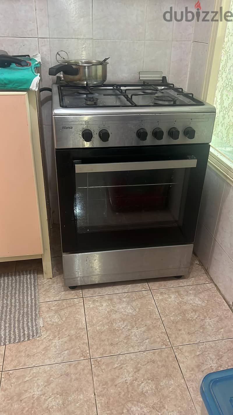 Wardrobe & Cooking range (4 Burners Stove) for sell 1