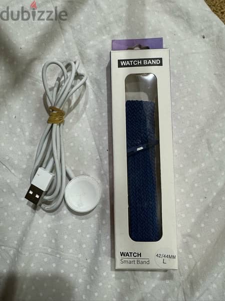 Apple Watch original charger and strap 0