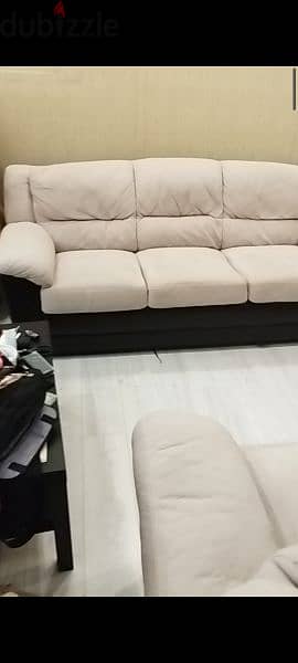 sofa like new with cover from ghanim home 65 kd 66474786 5