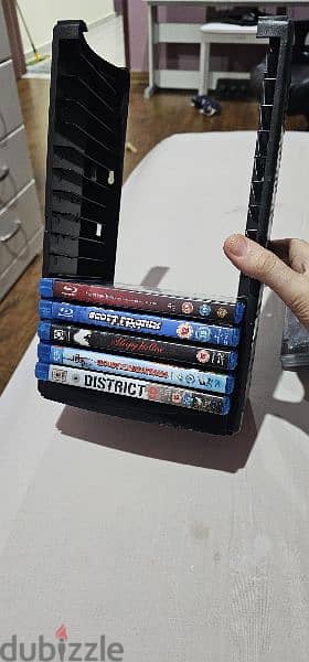 5 bluray movies with stand