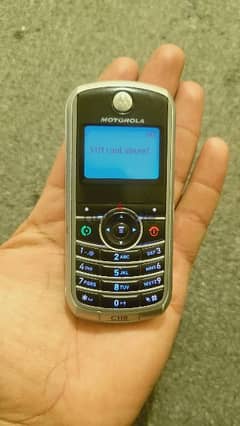 Motorola model c118 orginal sharger orginal battery looks like new ph