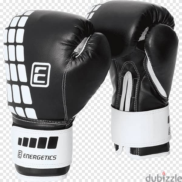 Leather boxing gloves 0