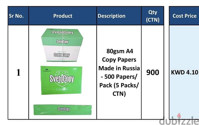 svetocopy classic A4 paper box 5