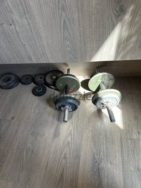 dumble set of 20 kg 1