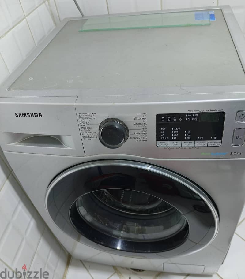 Samsung Washing machine front loading 8kg 0