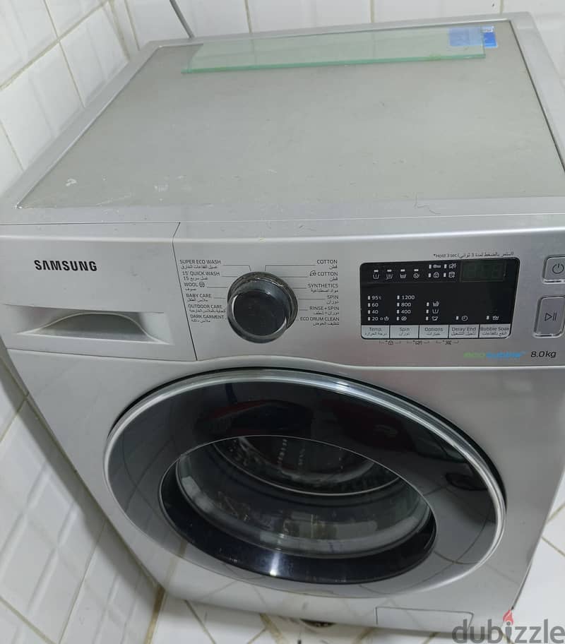 Samsung Washing machine front loading 8kg 1